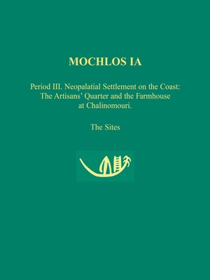 cover image of Mochlos IA